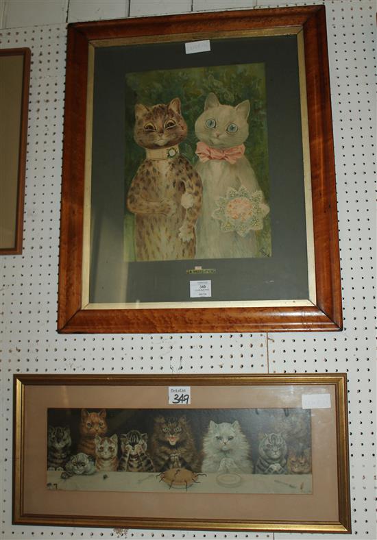 2 Louis Wain, prints